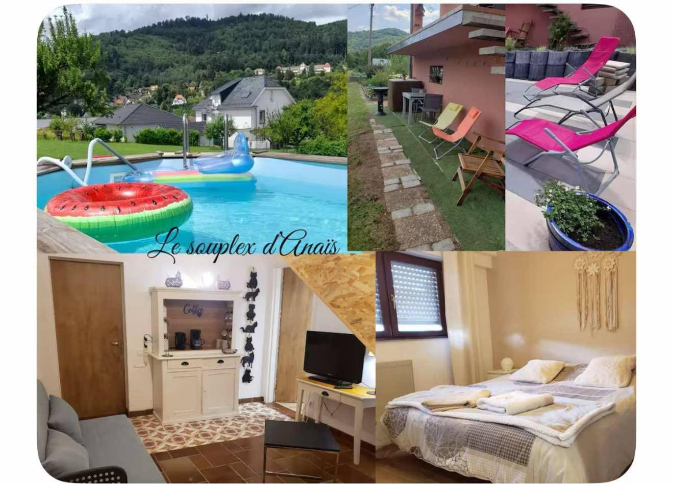 Bed and Breakfast Le Souplex D'Anais Schirmeck Exterior foto
